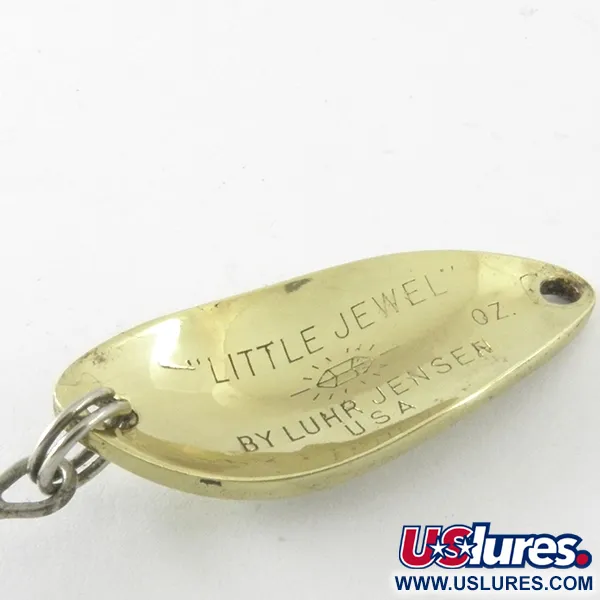 Luhr Jensen Little Jewel Blisgė, Auksinė, 5g, Vintage, #4179