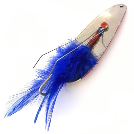 Eppinger Weedless Dardevle Blizgė, Ivory/Red/Nickel/Blue, 28g, #4191