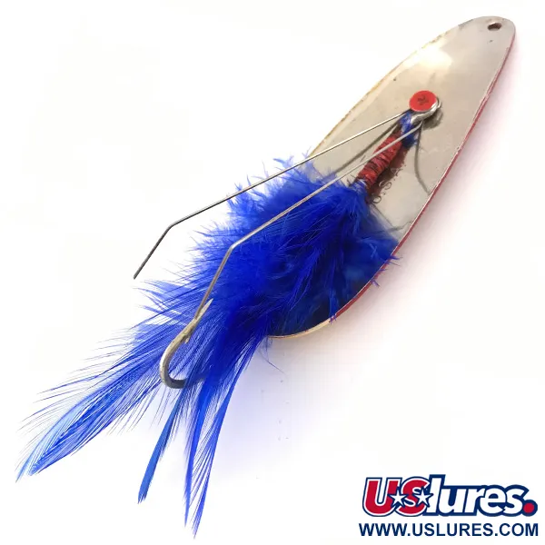 Eppinger Weedless Dardevle Blizgė, Ivory/Red/Nickel/Blue, 28g, #4191