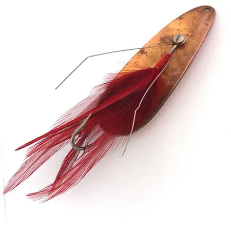 Eppinger Weedless Dardevle Vartiklė, Raudona/Balta/Varis, 28g, #4192