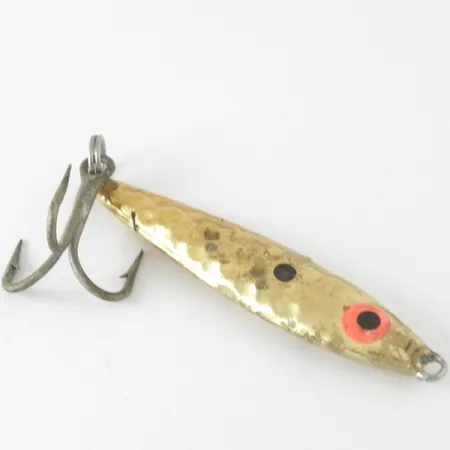 Mann's Mann-O-Lure Hammered Blizgė, Hammered Gold, 17g, #4221