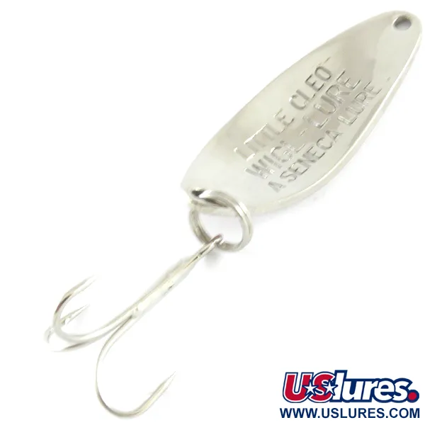 Seneca Little Cleo Blizgė, Nikelis / Raudona, 7g, Vintage, #4224