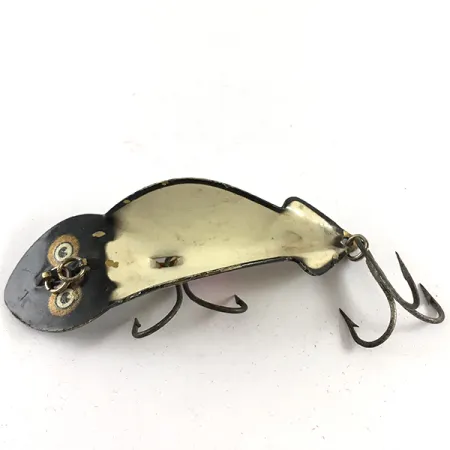 Buck Perry Spoonplug Blizgė, Juoda / Balta, 10g, Vintažinė, #4235