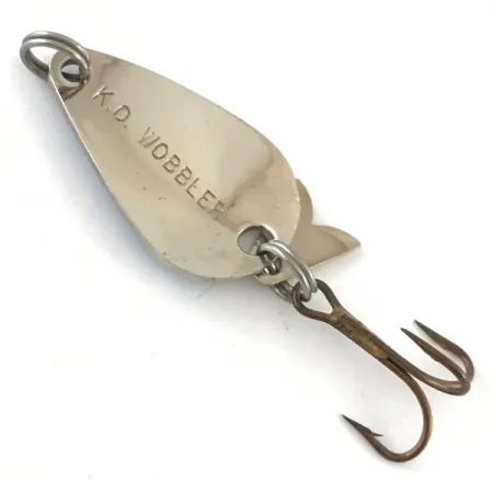 Acme K.O. Wobbler Blizgė, Nikelis / Mėlyna, 3,5g, Sonic Flipper, #4236