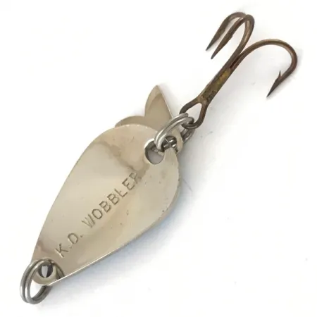 Acme K.O. Wobbler Blizgė, Nikelis/Raudona, 3.5g, Sonic Flipper, #4237