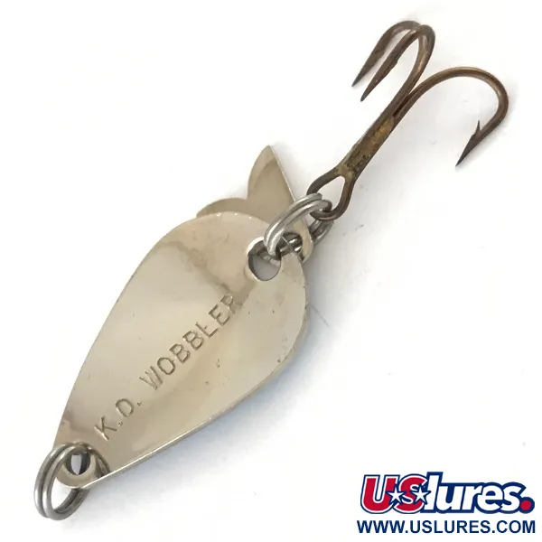 Acme K.O. Wobbler Blizgė, Nikelis/Raudona, 3.5g, Sonic Flipper, #4237