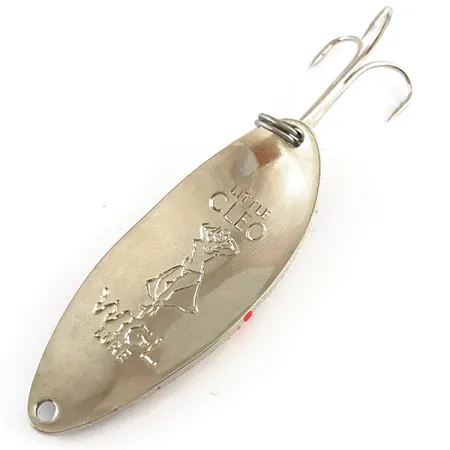 Seneca Little Cleo (Hula Girl) Blizgė, Balta/Ruda/Raudona/Nikelis, 14g, #4248