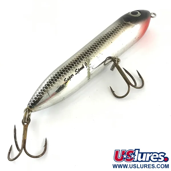 Heddon Zara Spook Paviršinis Masalas, Black/Silver/Red, 12g, #4277