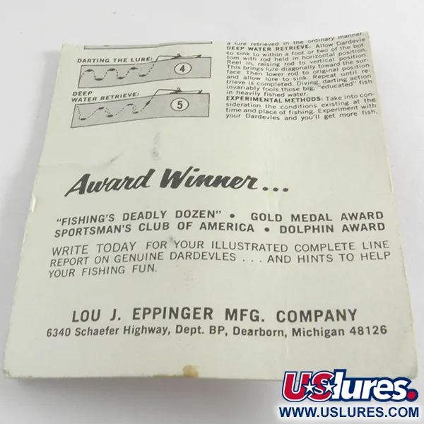 Eppinger Dardevle Midget Crystal Blizgė, Crystal, 5,3g, #4288