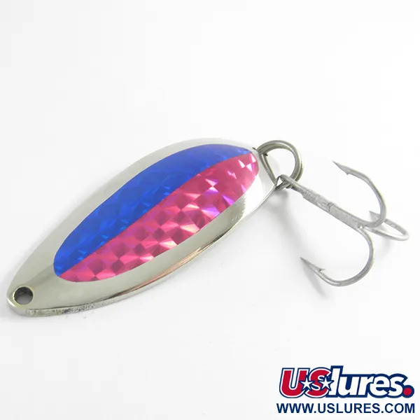 Luhr Jensen Little Jewel Vartiklė, Nikelis/Mėlyna/Rožinė, 21g, #4295