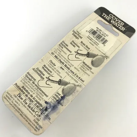 Blue Fox Super Vibrax 6 Sukriukė, Sidabras, 18g, Žalvario korpusas, #4325