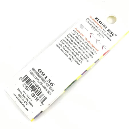 Mack's Lure Wedding Ring Spinner, Auksinė/Fluo Oranžinė, 2g, #4328