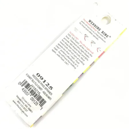 Mack's Lure Wedding Ring Suktukė, Žalia/Juoda, 2g, Kristalai, #4329