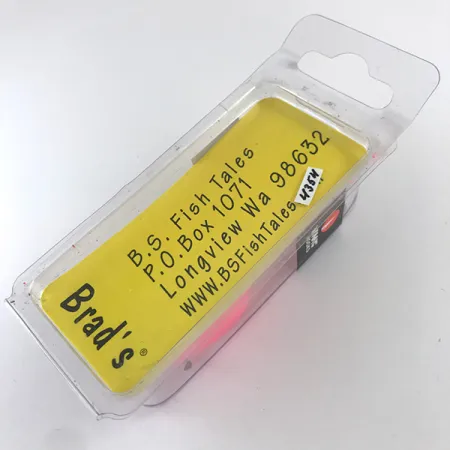 Brad’s Killer Wee Wiggler Vobleris, Rožinė, 8g, Barškutis, #4354