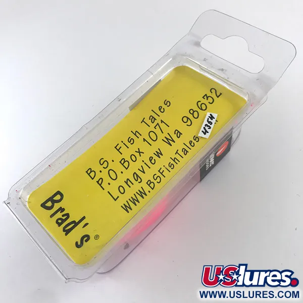 Brad’s Killer Wee Wiggler Vobleris, Rožinė, 8g, Barškutis, #4354