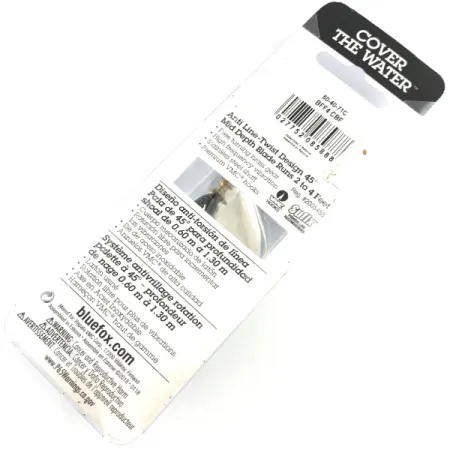 Blue Fox Super Vibrax 4 UV Sukrė, Nikelis/Juoda/Geltona, 10g, #4406