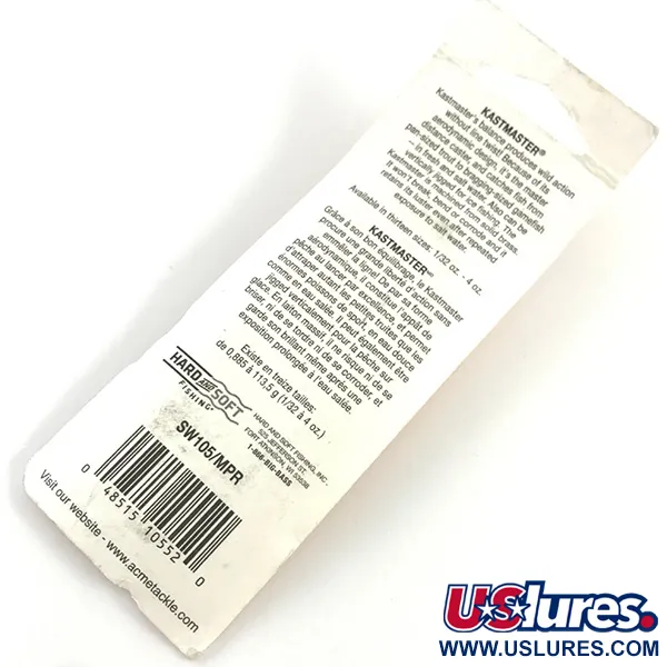 Acme Kastmaster Blizgė, Fire Tiger, 3,5g, Žalvaris, #SW105/MPR