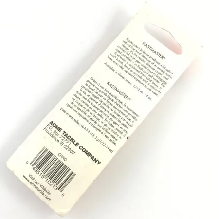 Vartiklė Acme Kastmaster, Nikelis / Žalia, 7g, Žalvaris, #4388