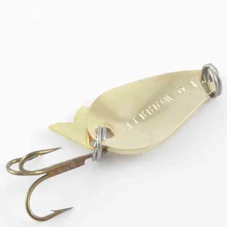 Acme K.O. Wobbler Blizgė, Auksinė / Oranžinė, 3.5g, Flipper Tail, #4397