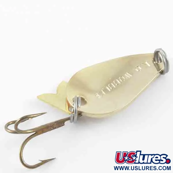 Acme K.O. Wobbler Blizgė, Auksinė / Oranžinė, 3.5g, Flipper Tail, #4397