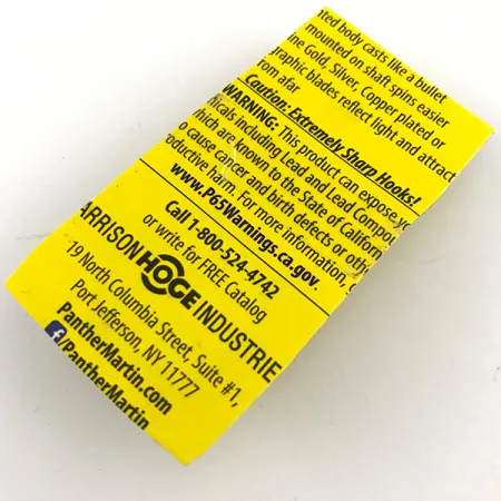 Panther Martin 4 Blizgė, Upėtakis, 4g, Plunksninė Uodega, #4412