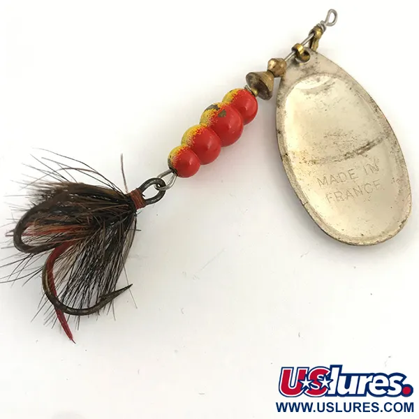 Mepps Aglia 5 Dressed Suktukas, Sidabras, 14g, Plunksninis kablys, #4424