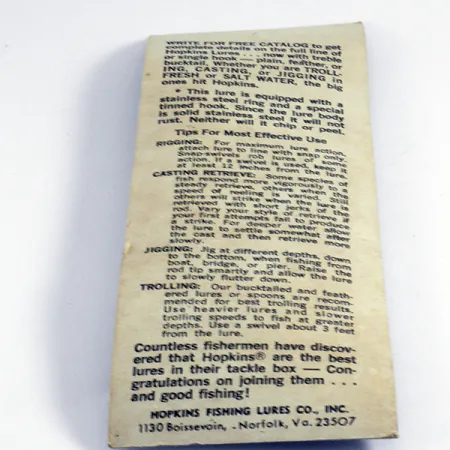 Hopkins s1 Jig Lure Blizgė, Kaltas sidabras, 14g, Bucktail, #5836