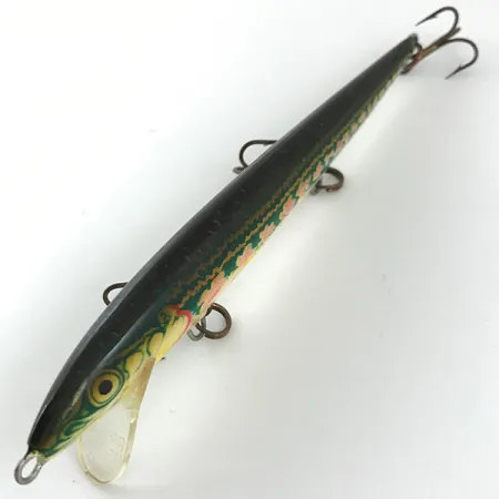 Rapala Original Floater Vobleris, Raudona/Auksinė/Žalia, 7g, #4453