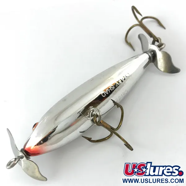 Cotton Cordell CRAZY SHAD Propbait, Sidabrinis, 9g, Du Propeleriai, #4459