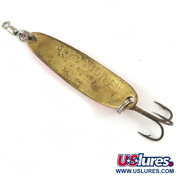 Luhr Jensen Krocodile Die #3 UV Vartiklė, Pink/Gold, 10g, UV, #4471