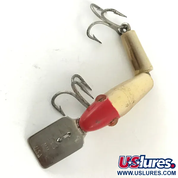 L&S Bait MirrOlure Bass-master Masalas, Red/White, 2g, Lankstus, #4484