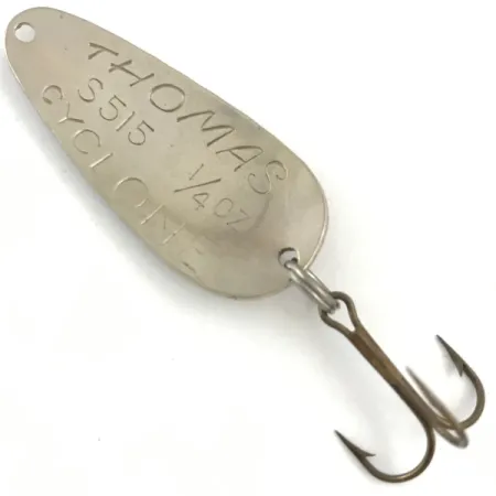 Thomas Cyclone Blizgė, Nikelis / Raudona, 7g, Lašo forma, #4506