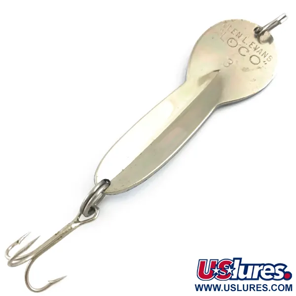 Glen Evans Loco 3 Blizgė, Nikelis / Mėlyna, 17g, Prizmė, #4535