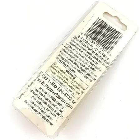 Panther Martin 2 Sukrė, Auksinė / Raudona, 1.77g, paauksuota, #4540