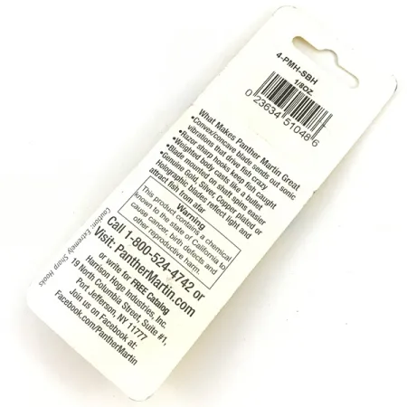 Panther Martin 4 Suktukė, Upėtakis, 4g, holografinė, #4541