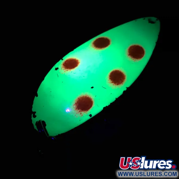 Acme Little Cleo UV Blizgė, Geltona/Raudona/Nikelis, 21g, UV, #4562