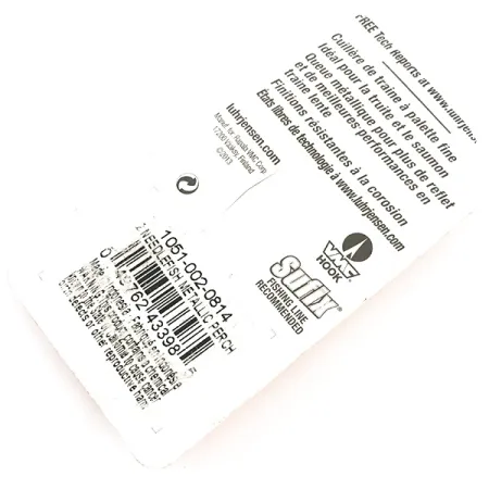 Luhr Jensen Needlefish 2 Blizgė, Fire Tiger, 3g, #5808