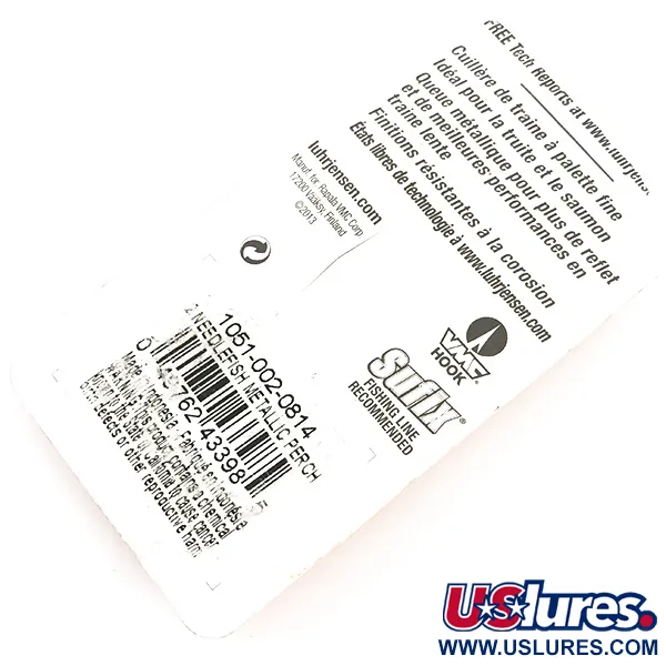 Luhr Jensen Needlefish 2 Blizgė, Fire Tiger, 3g, #5808