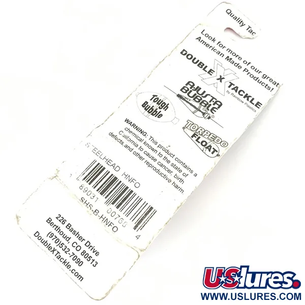 Rainbow Plastics Steelhead UV Blisgė, Nikelis/Oranžinė, 14g, #4570