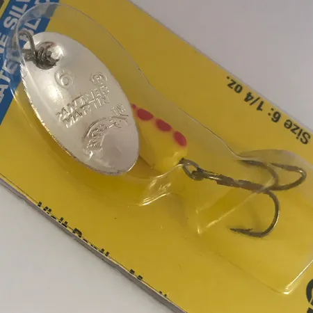 Panther Martin 6 Suktukė, Geltona Raudona, 7g, In-Line Lapelis, #4581