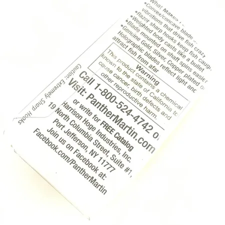 Panther Martin 6 Suktukė, Geltona Raudona, 7g, In-Line Lapelis, #4581