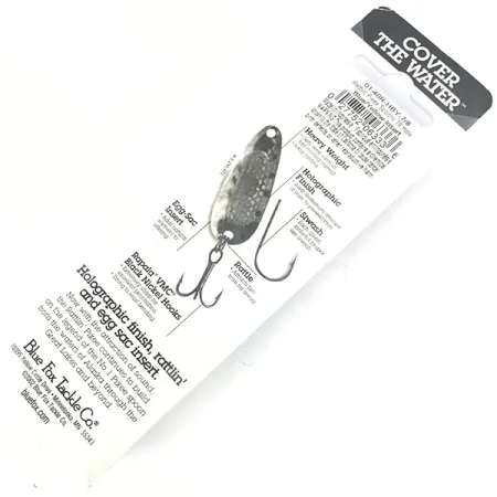 Blue Fox Rattlin Pixee UV Blizgė, Mėlyna/Geltona, 24g, Garsas, #4590