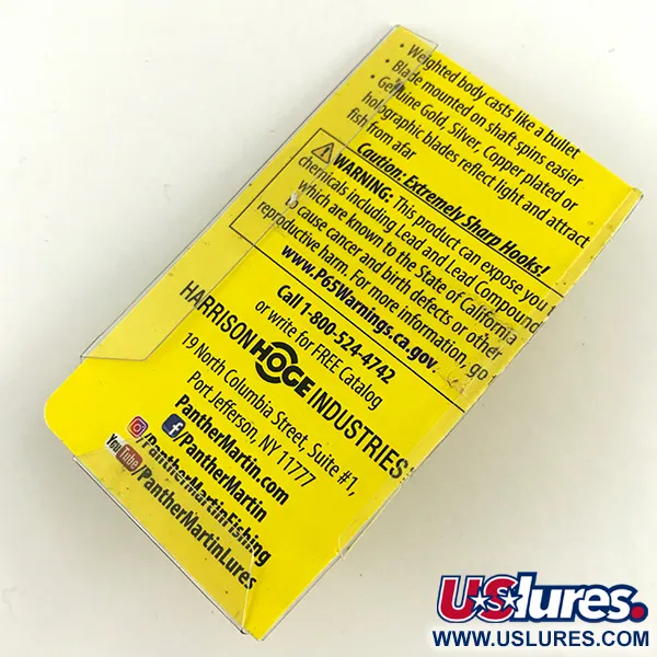 Panther Martin 4 Sukriukė, Upėtakis, 4g, Inline Lapelis, #4601