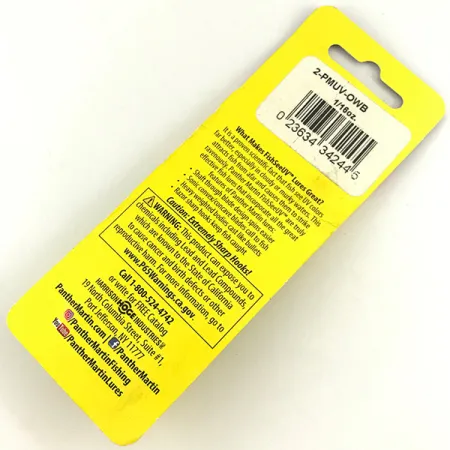 Panther Martin 2 Suktukė, Vaivorykštinis upėtakis, 2.5g, FishSeeUV, #4602