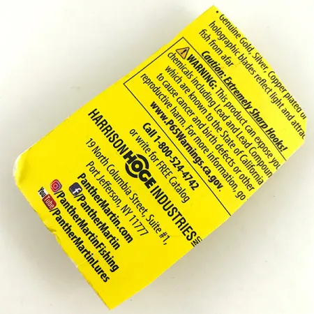 Panther Martin 2 UV Sukrė, Upėtakis, 2,5g, UV danga, #4603