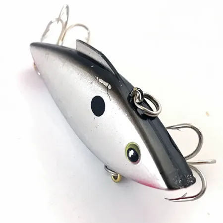 Bill Lewis Rat-L-Trap Lipless Crankbait, Sidabrinė, 10g, Vintage, #4622