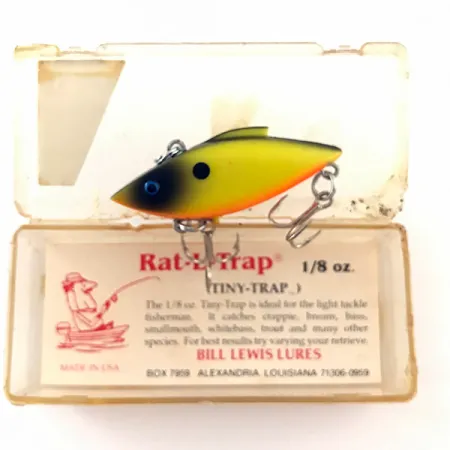 Bill Lewis Rat-L-Trap UV Vobleris, Fluor. Geltona, 5g, UV, #4624
