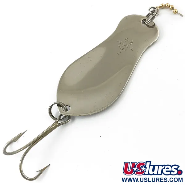 K-B Bait K-B Spoon 2 Blizgė, Nikelis, 14g, Grandinėlė, #4649