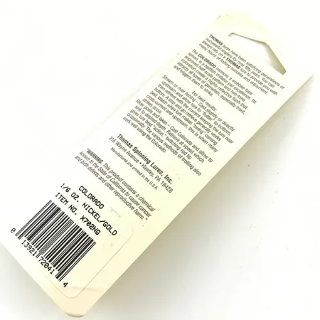 Thomas Colorado Blizgė, Auksas / Nikelis, 5g, Žvynų raštas, #4665