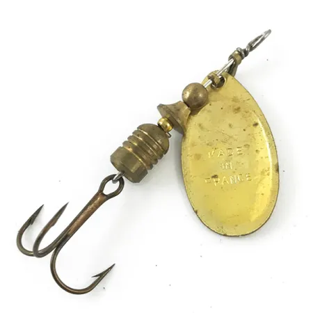 Mepps Aglia 2 (1950s) Sukriukė, Auksinė, 4,5g, Vintage, #4671